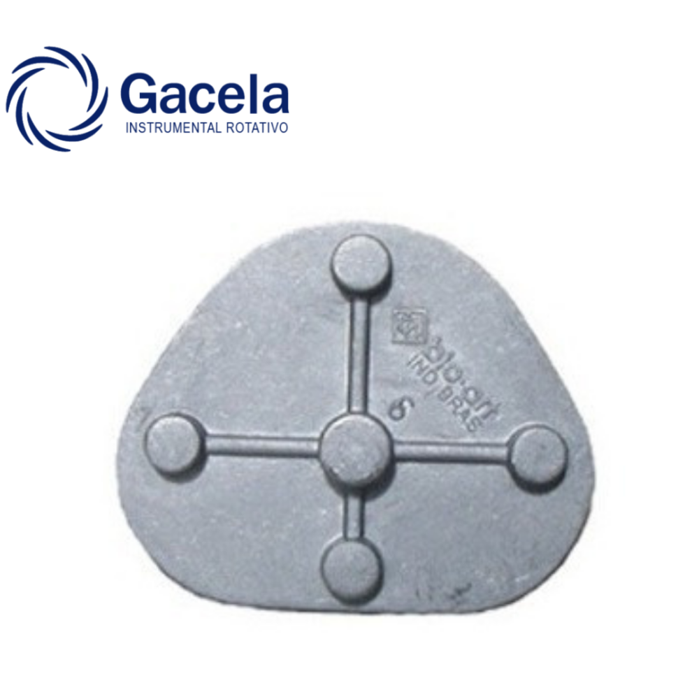 Platina METALICA para articulador Evo- Art x Ud