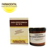 Gasa Iodoformada al 10%  5x5cm Farmadental
