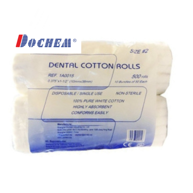 Rollos de algodon x 500 ud.